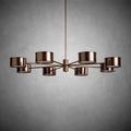 Daphne Metal Round Chandelier - lampmodern