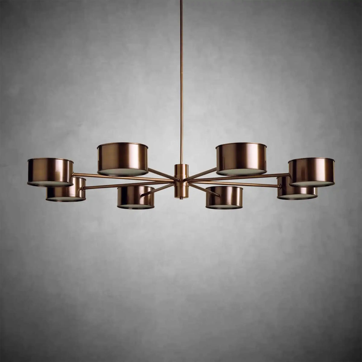 Daphne Metal Round Chandelier - lampmodern