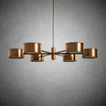 Daphne Metal Round Chandelier - lampmodern