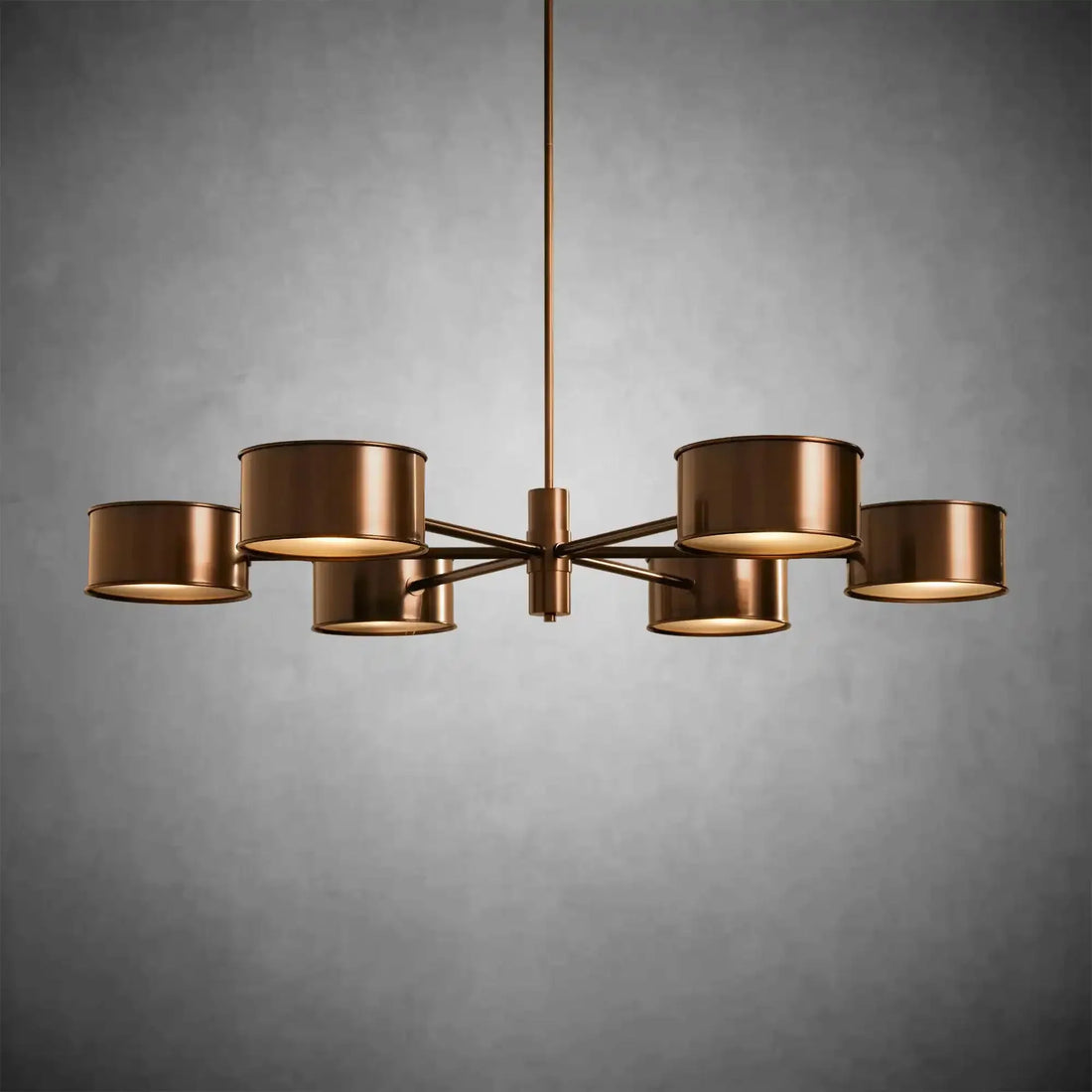 Daphne Metal Round Chandelier - lampmodern