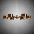 Daphne Metal Round Chandelier - lampmodern