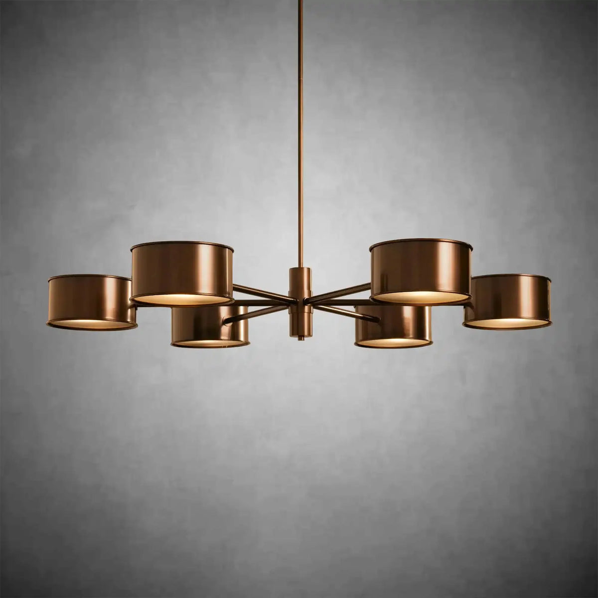 Daphne Metal Round Chandelier - lampmodern