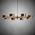 Daphne Metal Round Chandelier - lampmodern