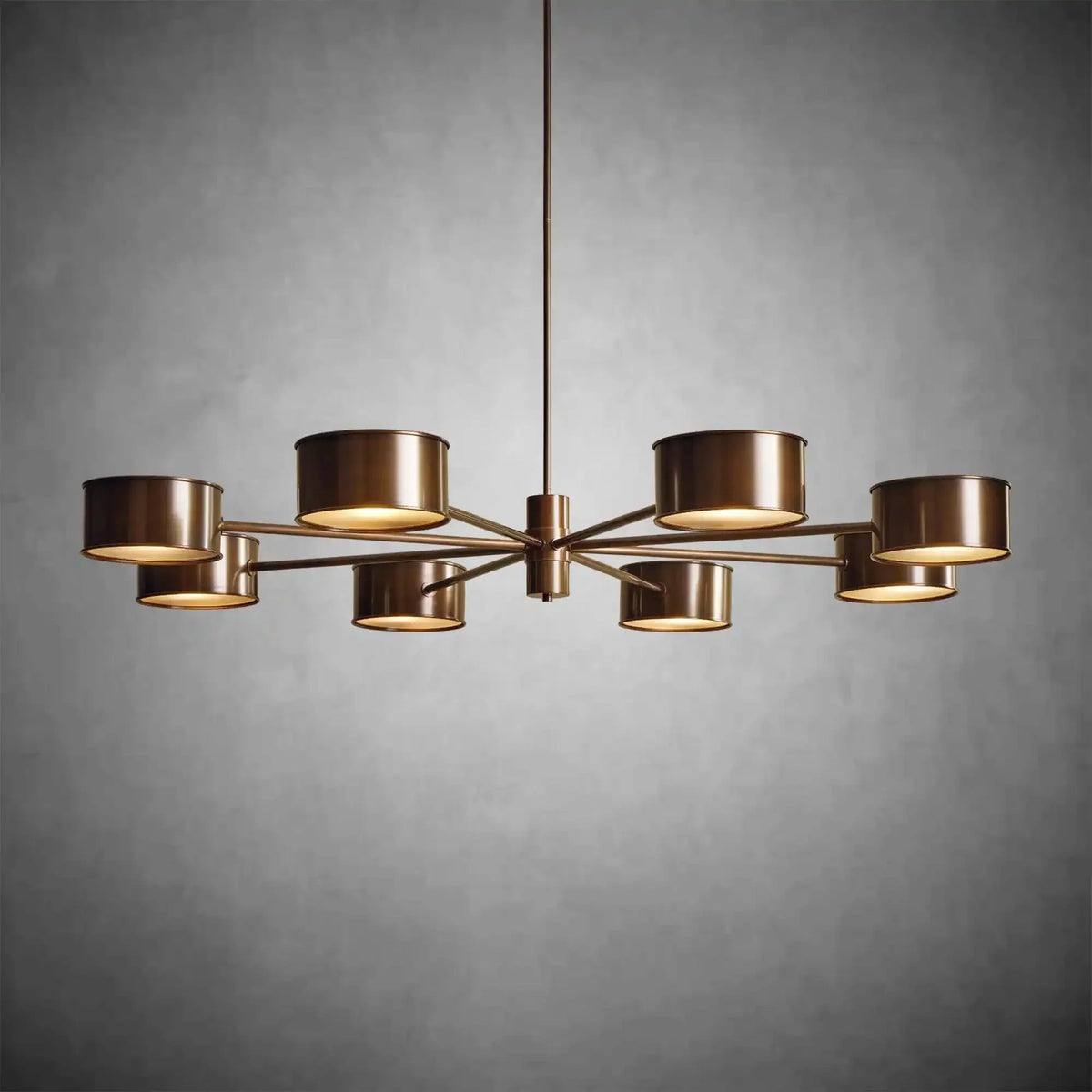 Daphne Metal Round Chandelier - lampmodern