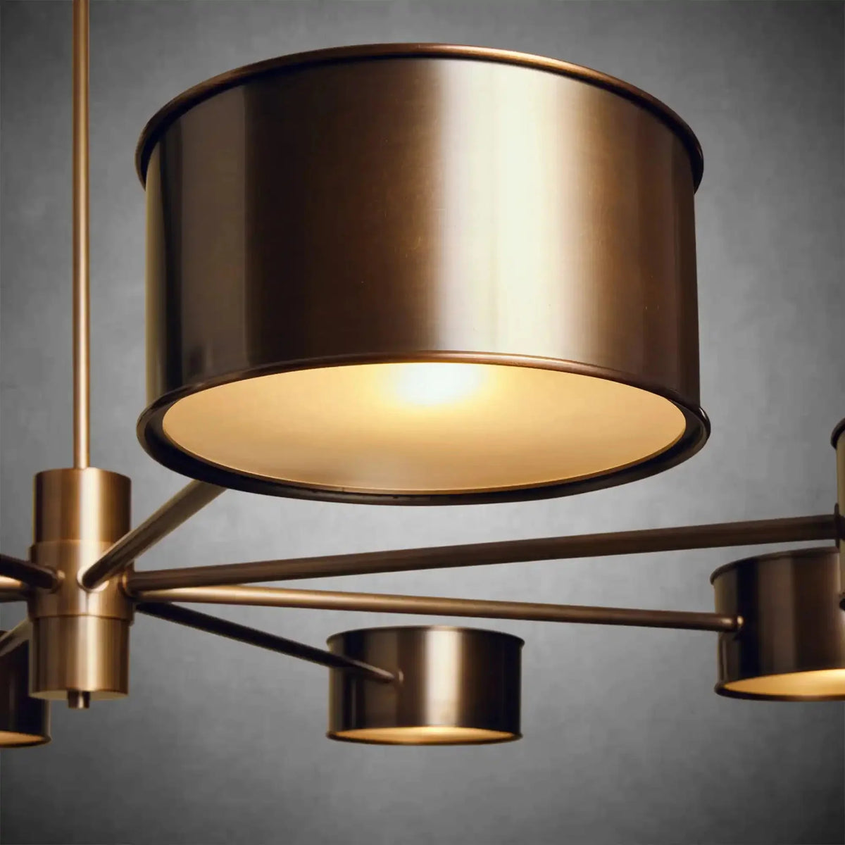 Daphne Metal Round Chandelier - lampmodern