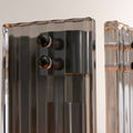 Delsia Fluted Glass Wall Sconce - lampmodern