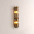 Delsia Fluted Glass Wall Sconce - lampmodern