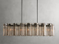 Delsie Oval Chandelier 51''63''72'' - lampmodern