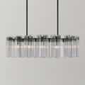 Delsie Oval Chandelier 51''63''72'' - lampmodern