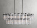 Delsie Oval Chandelier 51''63''72'' - lampmodern