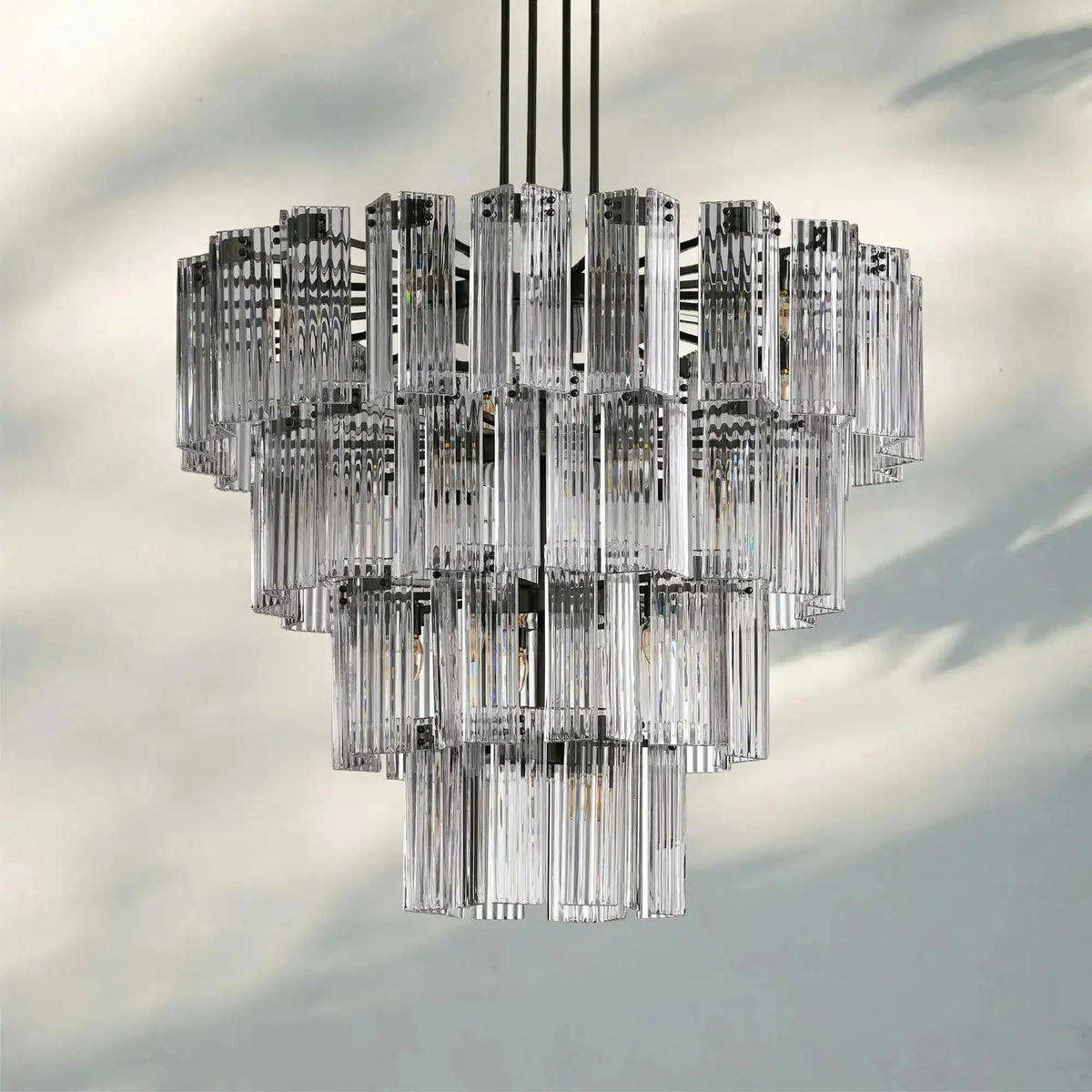 Delsie Round Chandelier 38''48''60'' - lampmodern