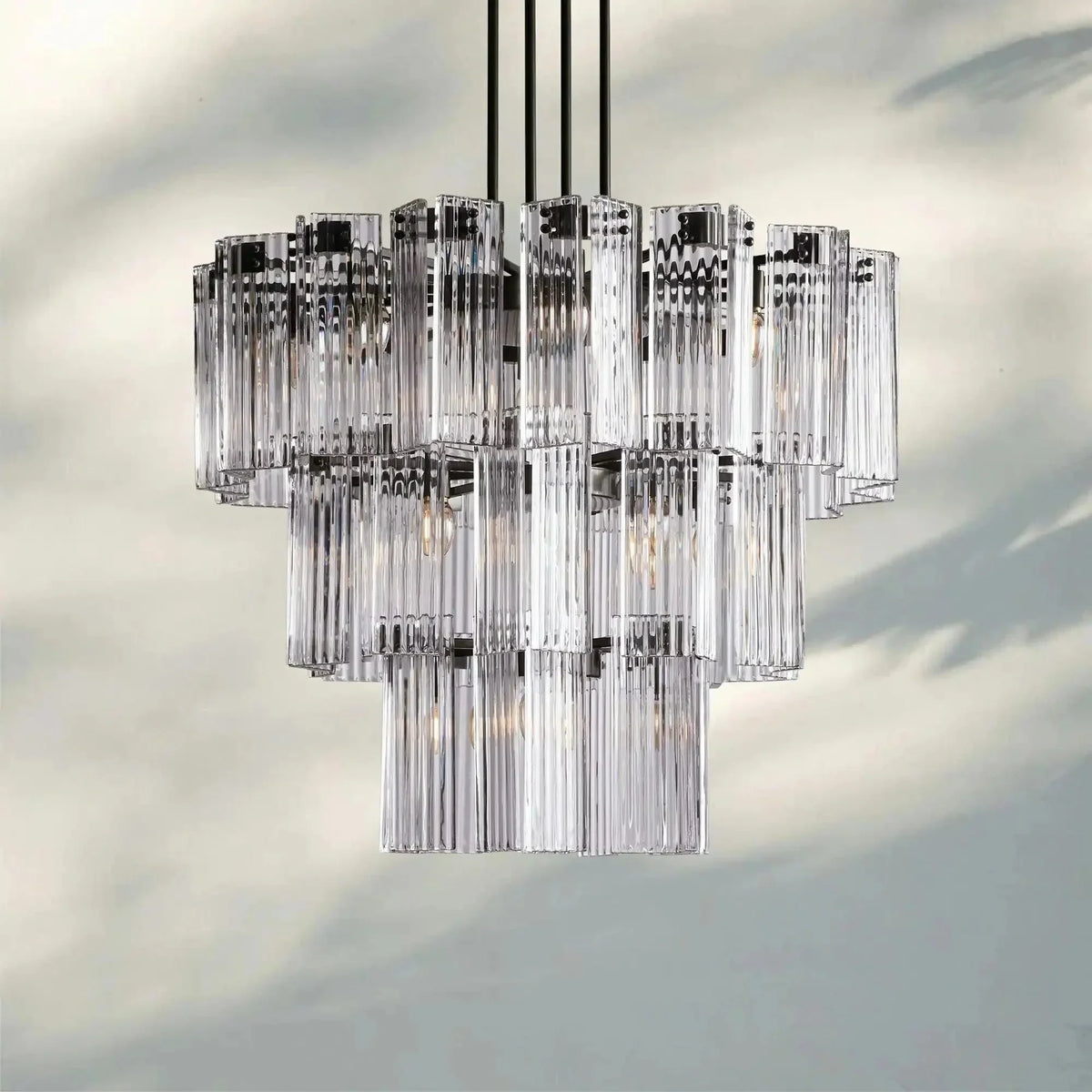 Delsie Round Chandelier 38''48''60'' - lampmodern