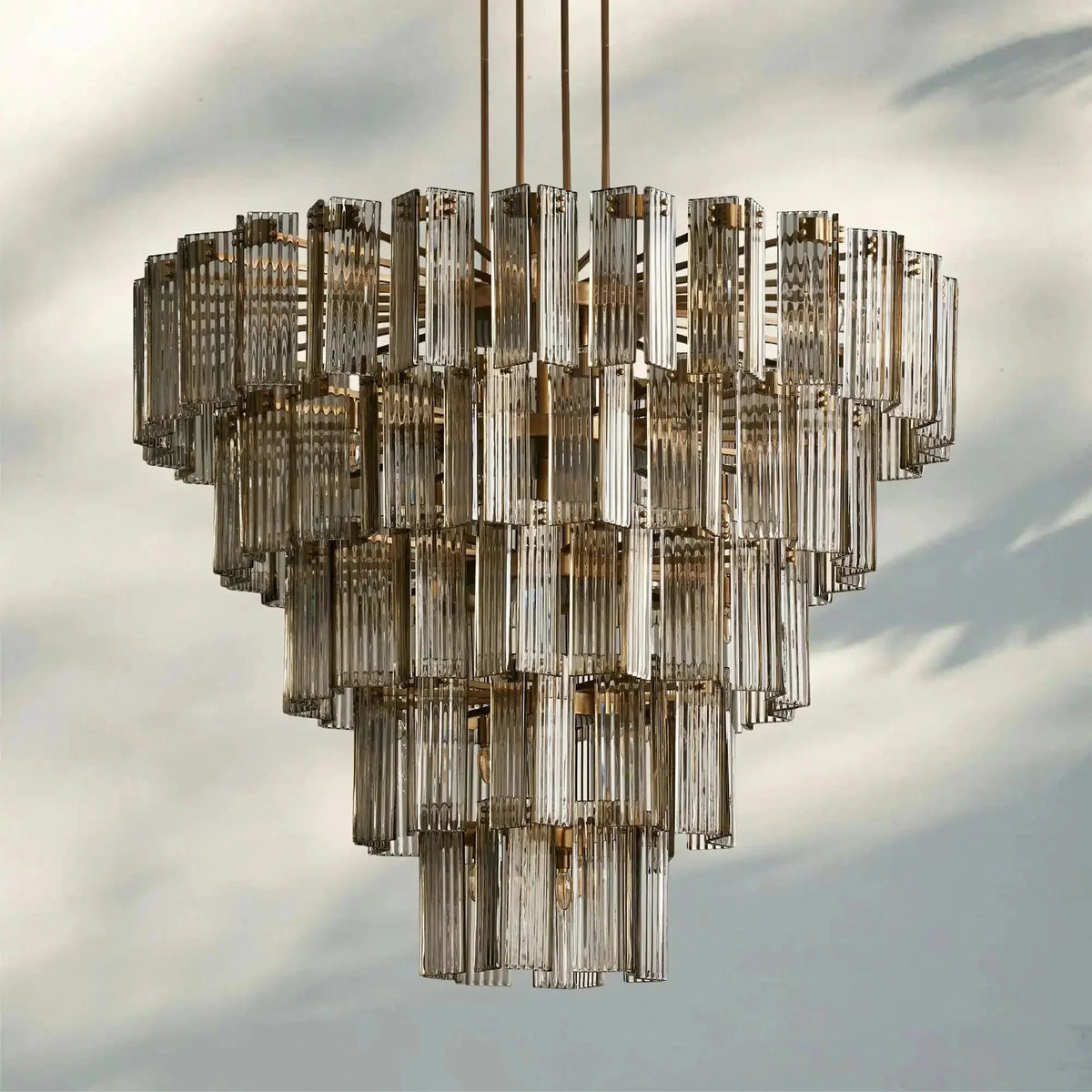 Delsie Round Chandelier 38''48''60'' - lampmodern