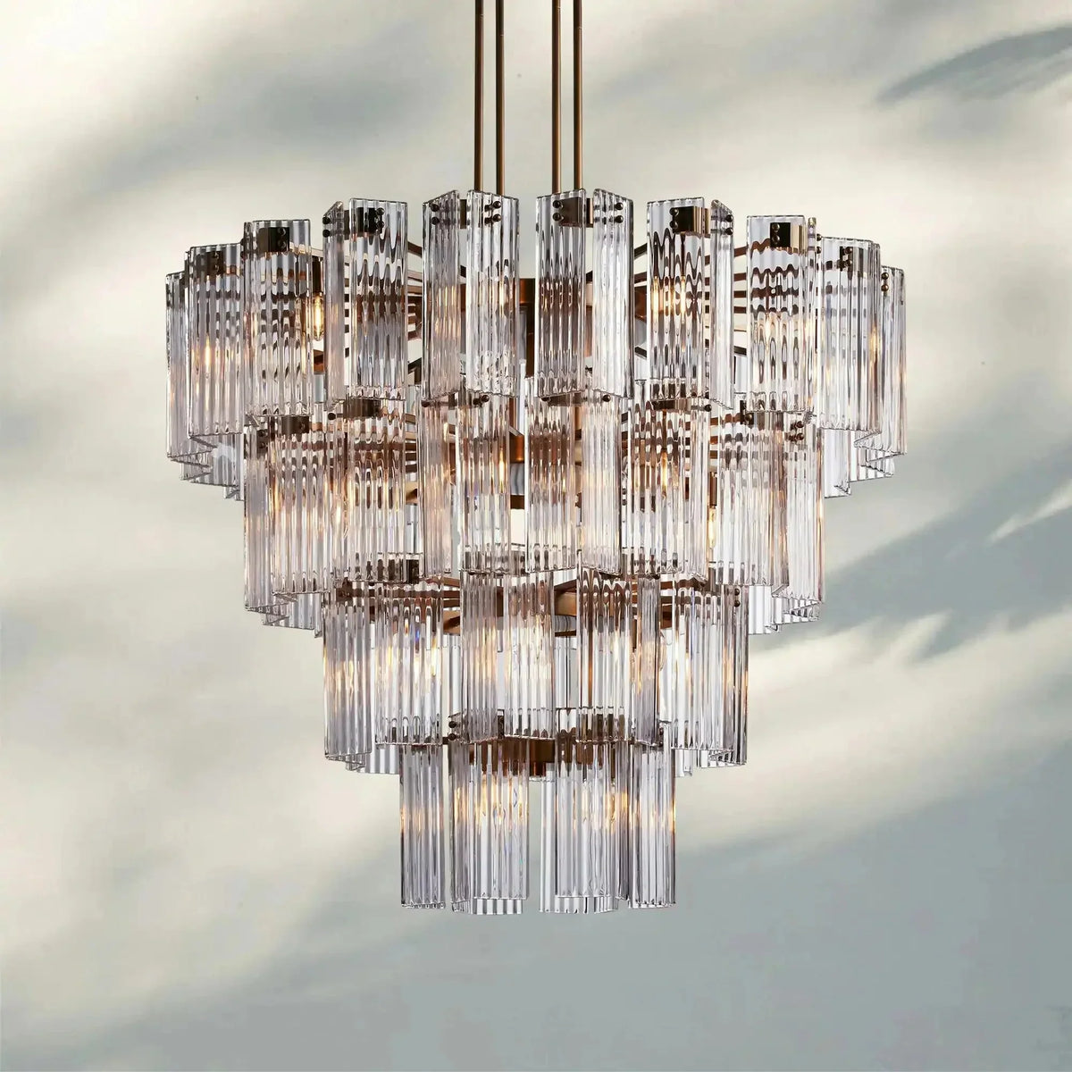 Delsie Round Chandelier 38''48''60'' - lampmodern