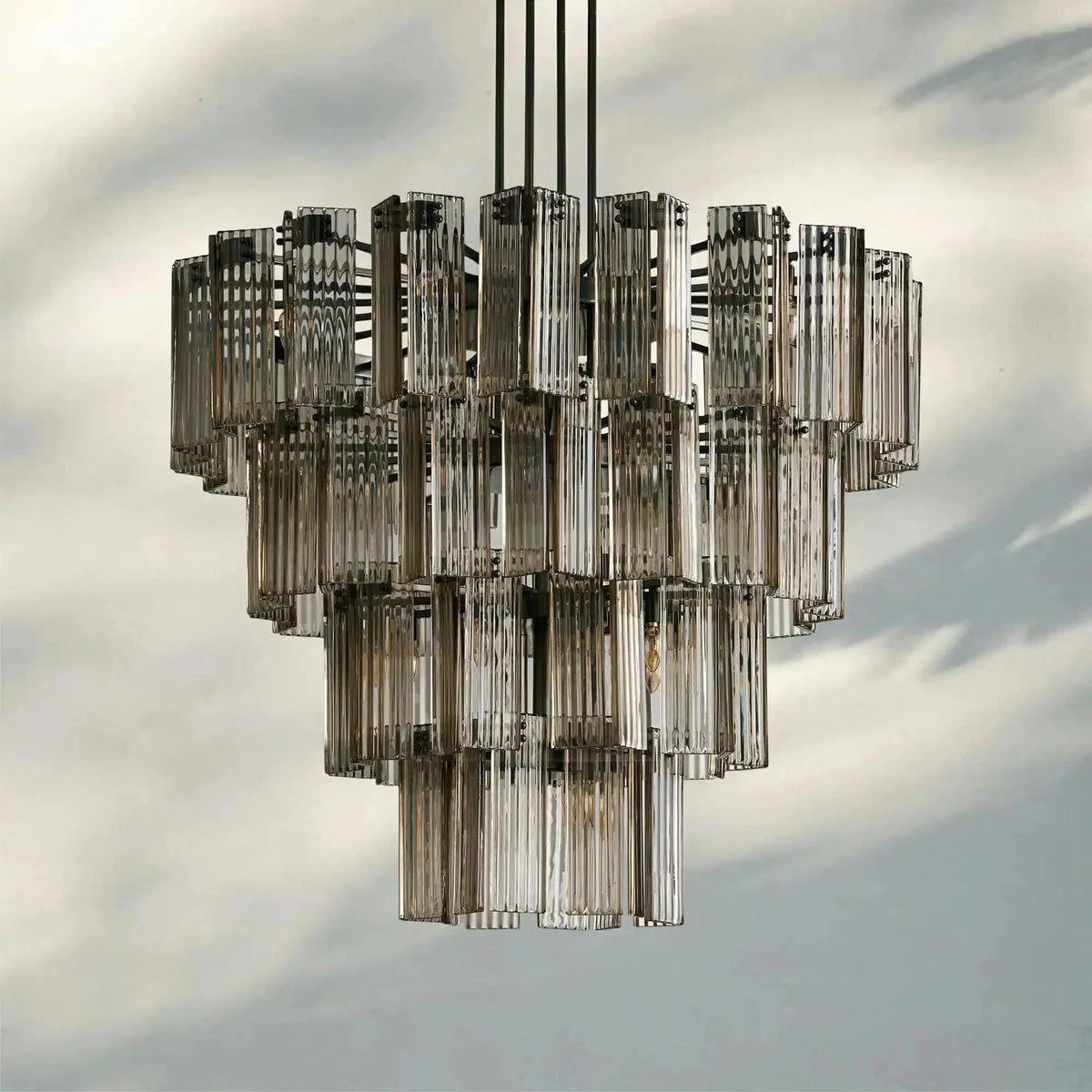 Delsie Round Chandelier 38''48''60'' - lampmodern