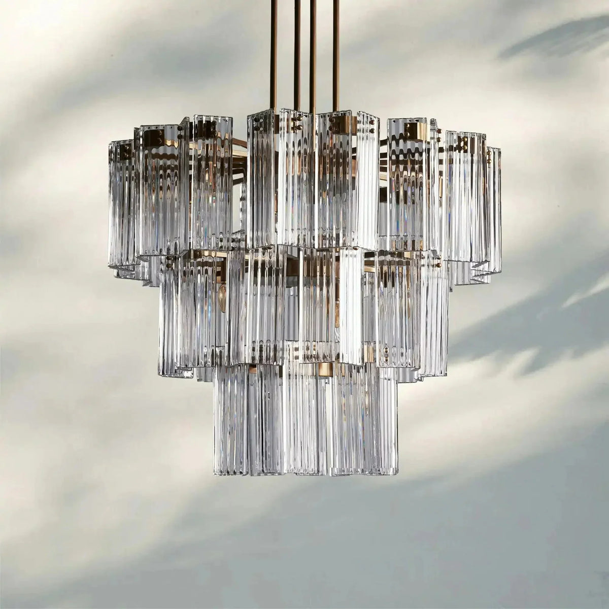 Delsie Round Chandelier 38''48''60'' - lampmodern