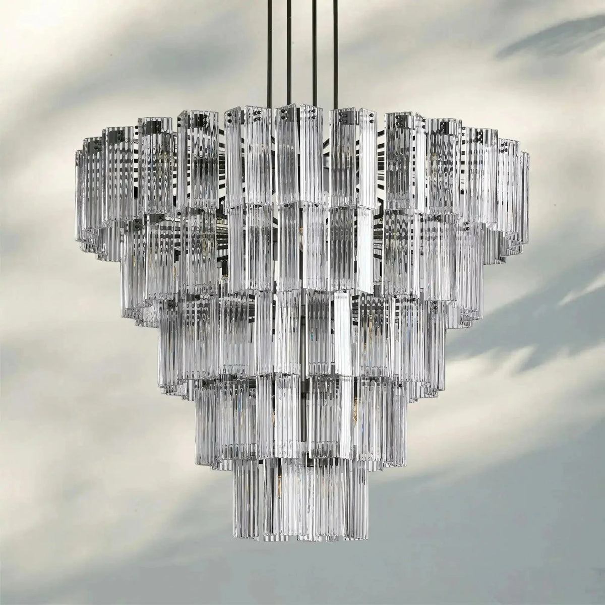 Delsie Round Chandelier 38''48''60'' - lampmodern