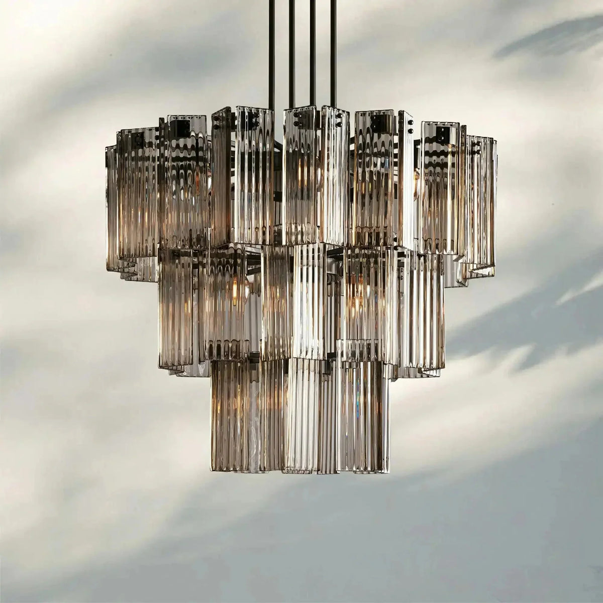 Delsie Round Chandelier 38''48''60'' - lampmodern
