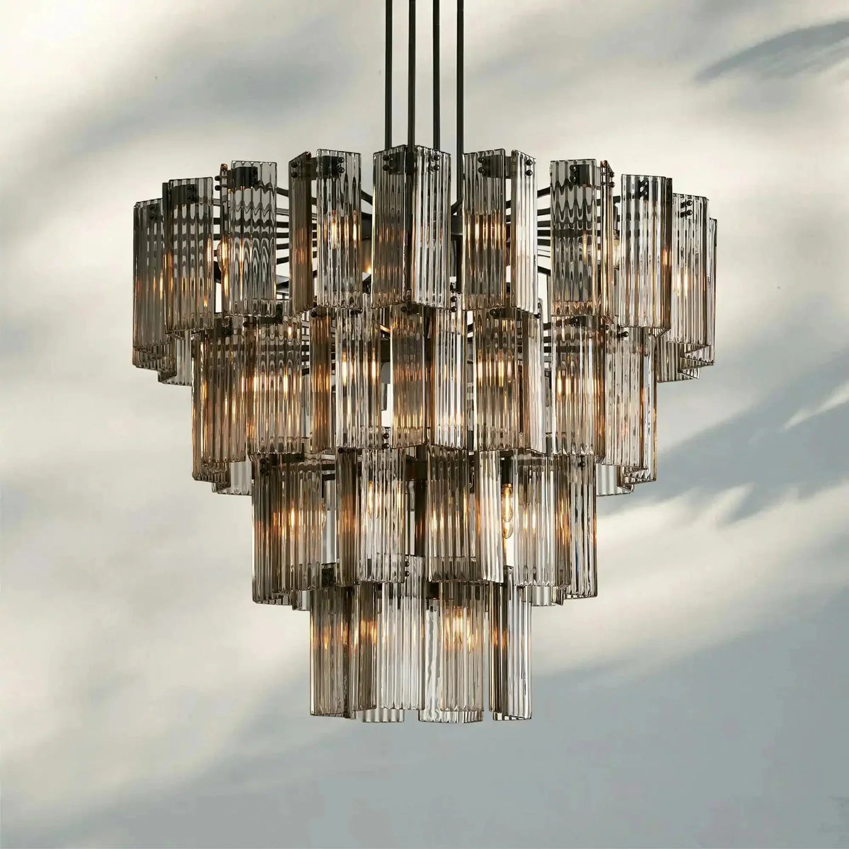 Delsie Round Chandelier 38''48''60'' - lampmodern