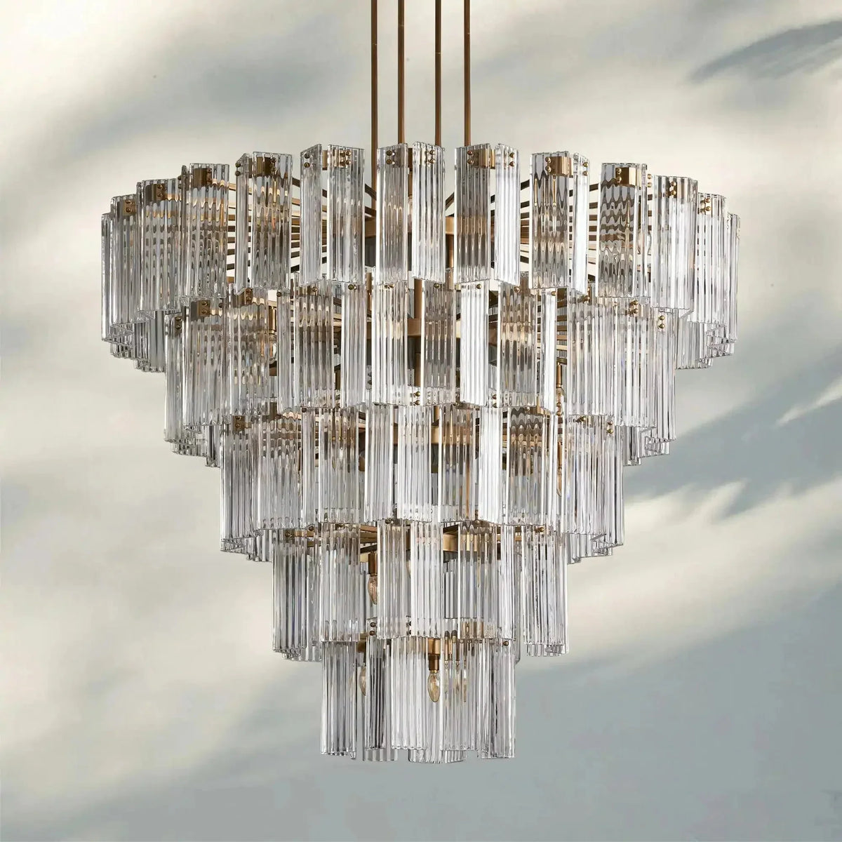 Delsie Round Chandelier 38''48''60'' - lampmodern