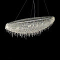 Designer Creative Light Luxury Boat - shaped Crystal Chandelier for Bedroom/ Living Room/ Bar /Dining Room - lampmodern