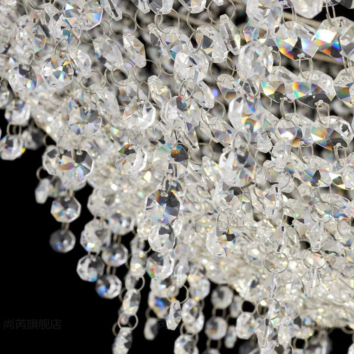 Designer Creative Light Luxury Boat - shaped Crystal Chandelier for Bedroom/ Living Room/ Bar /Dining Room - lampmodern