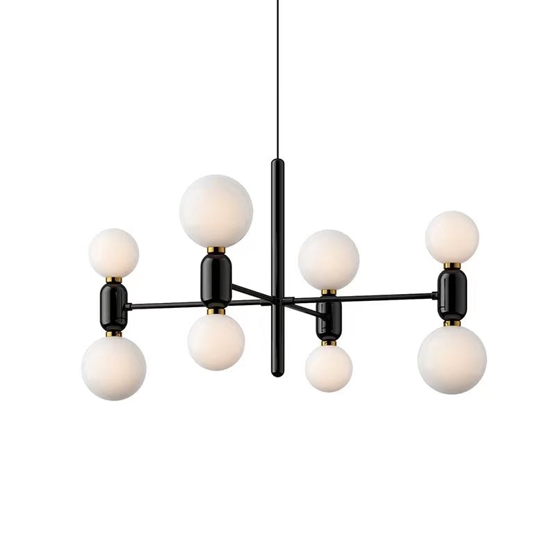Designer Model Minimalist Multi - bulb Combination Chandelier for Living/Dining Room - lampmodern