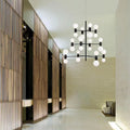 Designer Model Minimalist Multi - bulb Combination Chandelier for Living/Dining Room - lampmodern