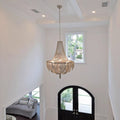 Designer Models Oversized Aluminium Long Tassel Pendant Chendelier for Large Living Room/Staircase/Villa - lampmodern