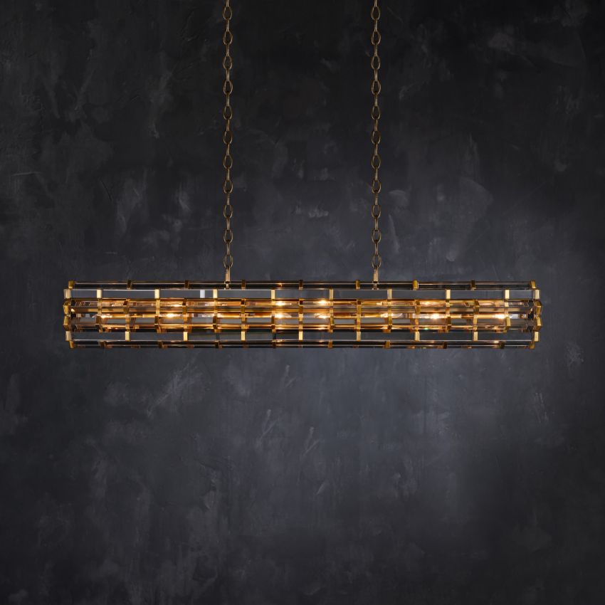 Dipa Cylinder Chandelier - lampmodern