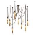 Dome Chain Alabaster Chandelier - lampmodern