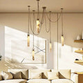 Dome Chain Alabaster Chandelier - lampmodern