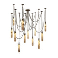 Dome Chain Alabaster Chandelier - lampmodern