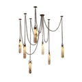 Dome Chain Alabaster Chandelier - lampmodern