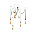Dome Chain Alabaster Chandelier - lampmodern