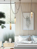 Dome Chain Alabaster Chandelier - lampmodern
