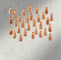 Edda Linear Glass Chandelier 48