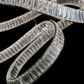 Elegant Restaurant Rings Crystal Chandelier Foyer Living Room Ceiling Pendant Light Fixture - lampmodern