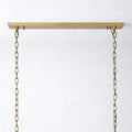 Ellington Alabaster Rectangular Chandelier 54’’ - Chandelier