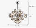 Emporio 18 - Light Glass Chandelier - lampmodern