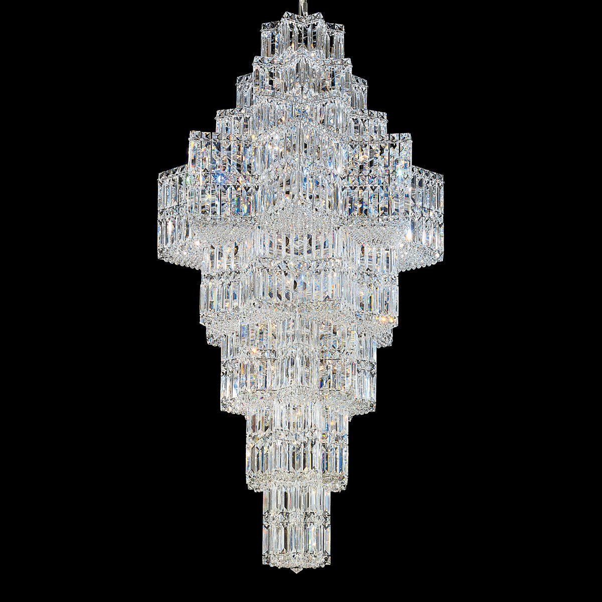 Equinoe Crystal Chandelier29" - lampmodern