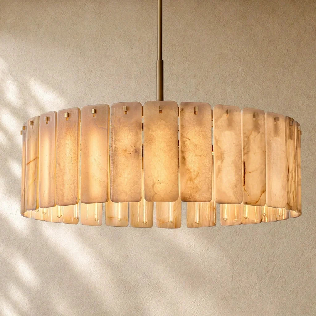 Calametta Onyx Round Chandelier