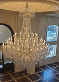Extra Large Classic Traditional Crystal Chandelier 60/72/90 Lights for Hotel, Showroom, Foyer , Wedding Hall,Coffee Shop - lampmodern