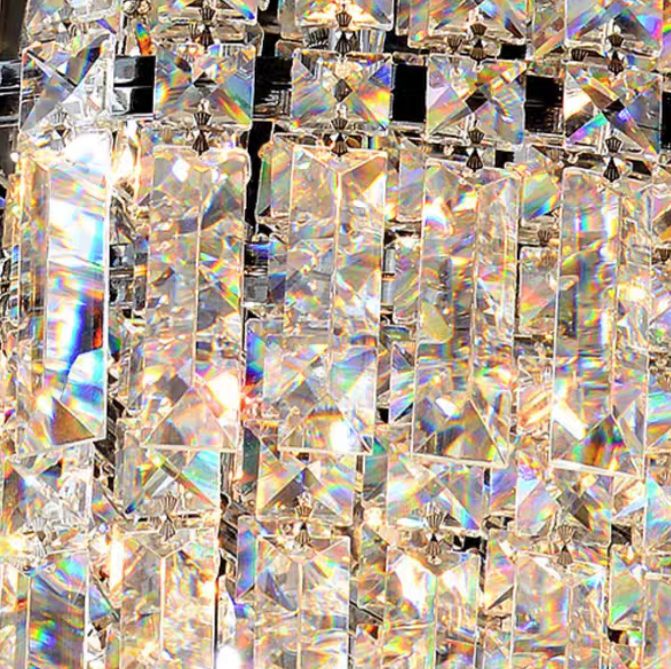 Extra Large Flush Mount Multi - tier Crystal Chandelier Modern Luxury Light Fixture For Living Room/Dining Room/Bedroom - lampmodern