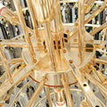 Extra Large Foyer Decorative Crystal Lighting Fixture Living Room Crystal Chandelier For Entryway Staircase - lampmodern