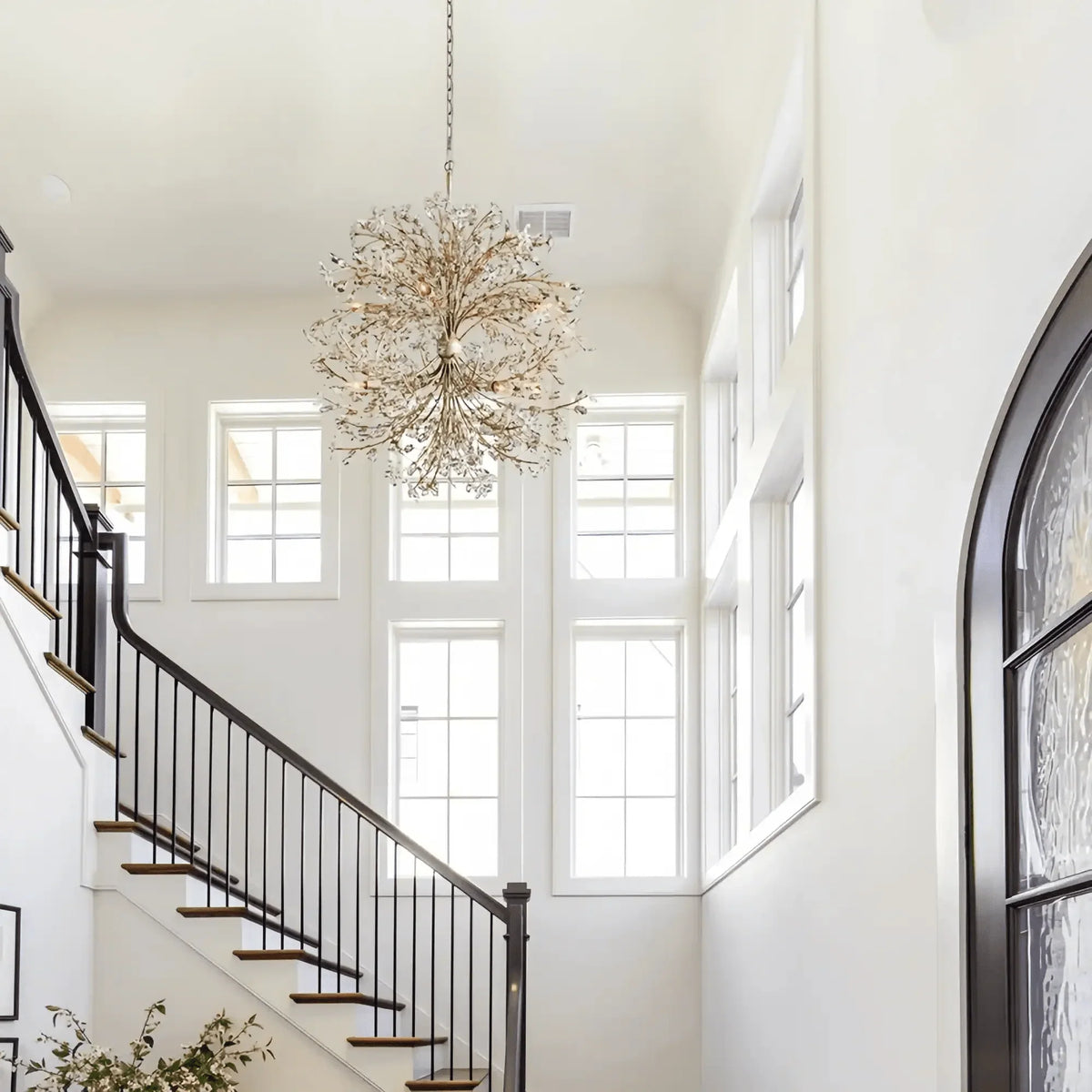 Fiore 8 - Light Round Chandelier - lampmodern