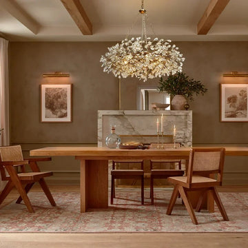 Fiore Crown Chandelier 39" 48" 60" - lampmodern