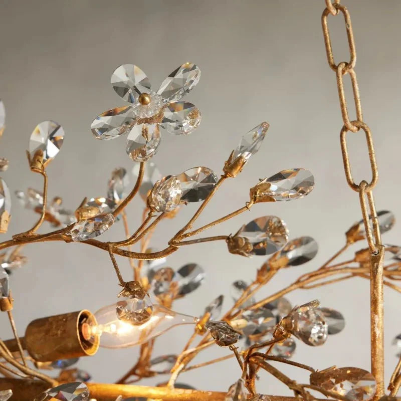 Fiore Linear Chandelier 43" 51" 68"W - lampmodern