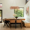 Fiore Oval Chandelier 62'' 74'' - lampmodern