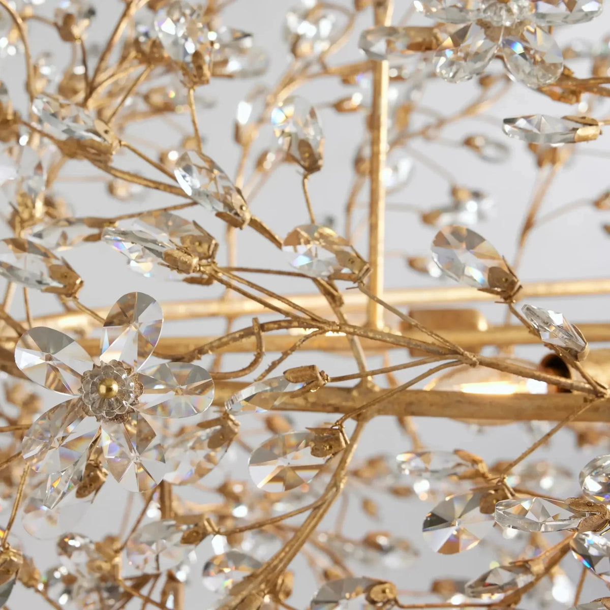 Fiore Oval Chandelier 62'' 74'' - lampmodern